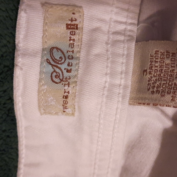 SO Wear It Declare It Size 3 White Skimmers, Excellent Condition... - Picture 7 of 9